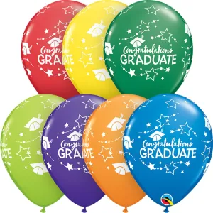 11 inch CONGRATULATIONS GRADUATE STARS