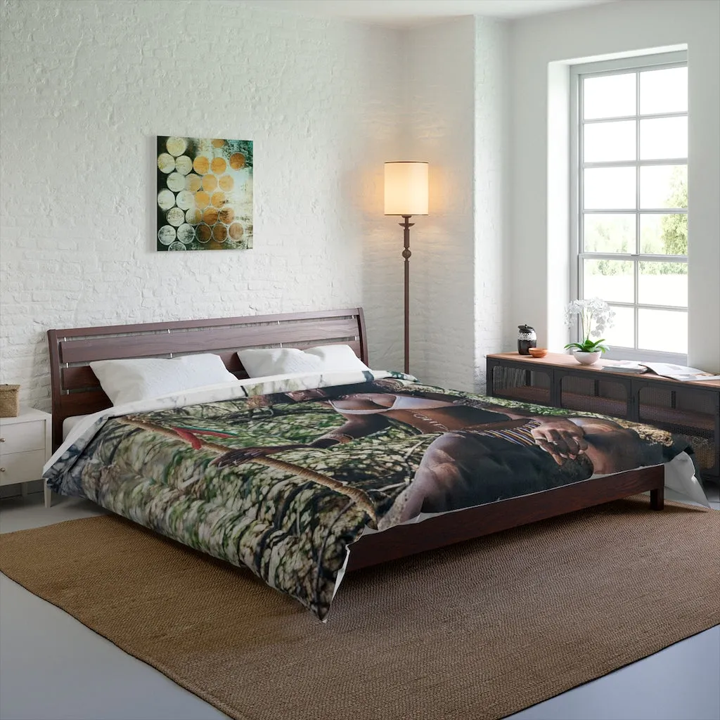 Black Woman Warrior Comforter
