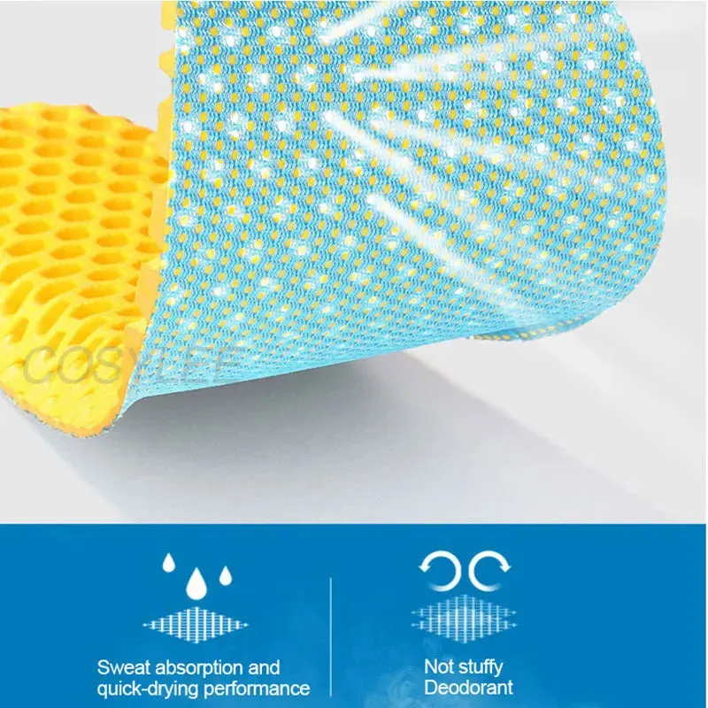 Breathable Memory Foam Insoles for Running Shoes