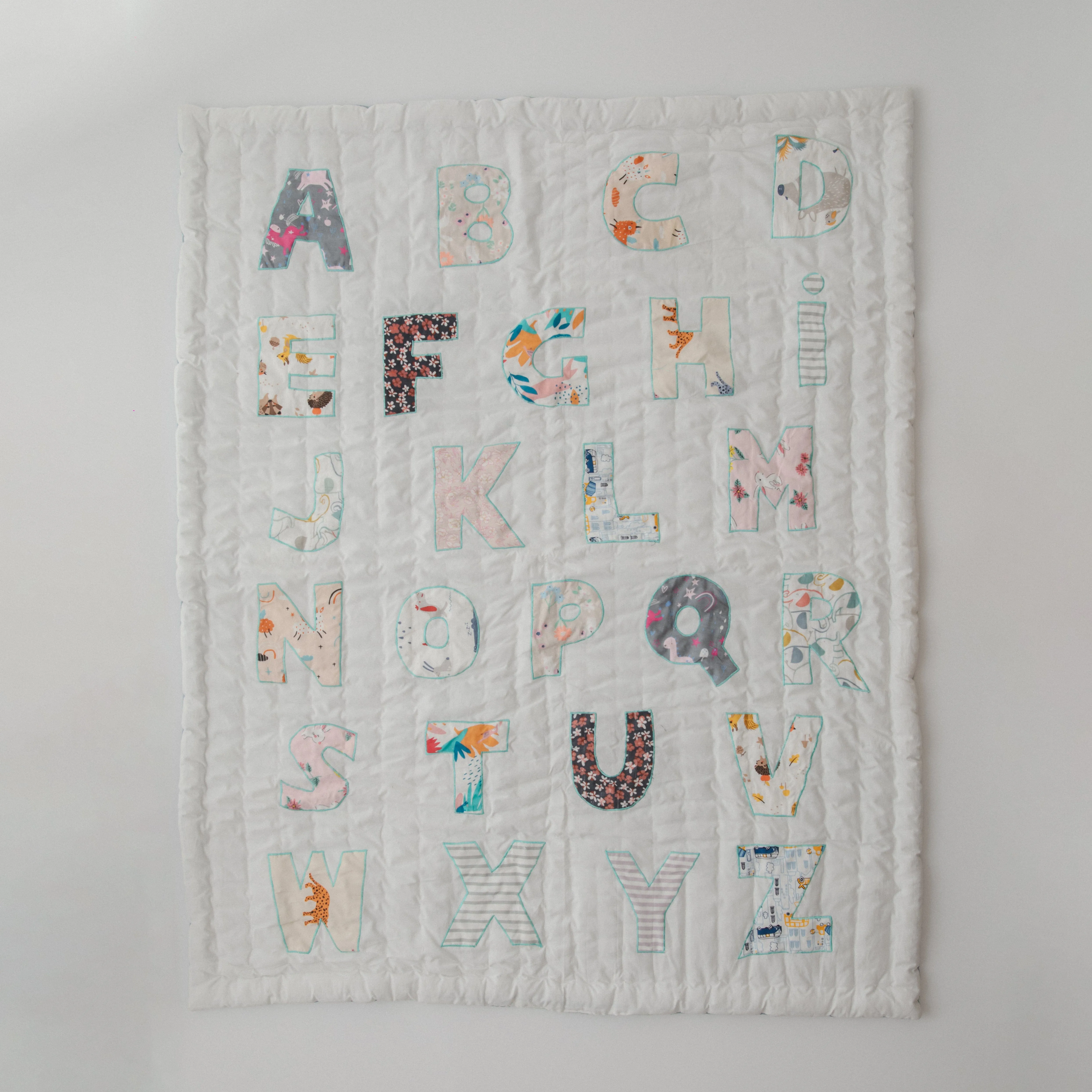 Captain Croc Alphabet Baby Quilt