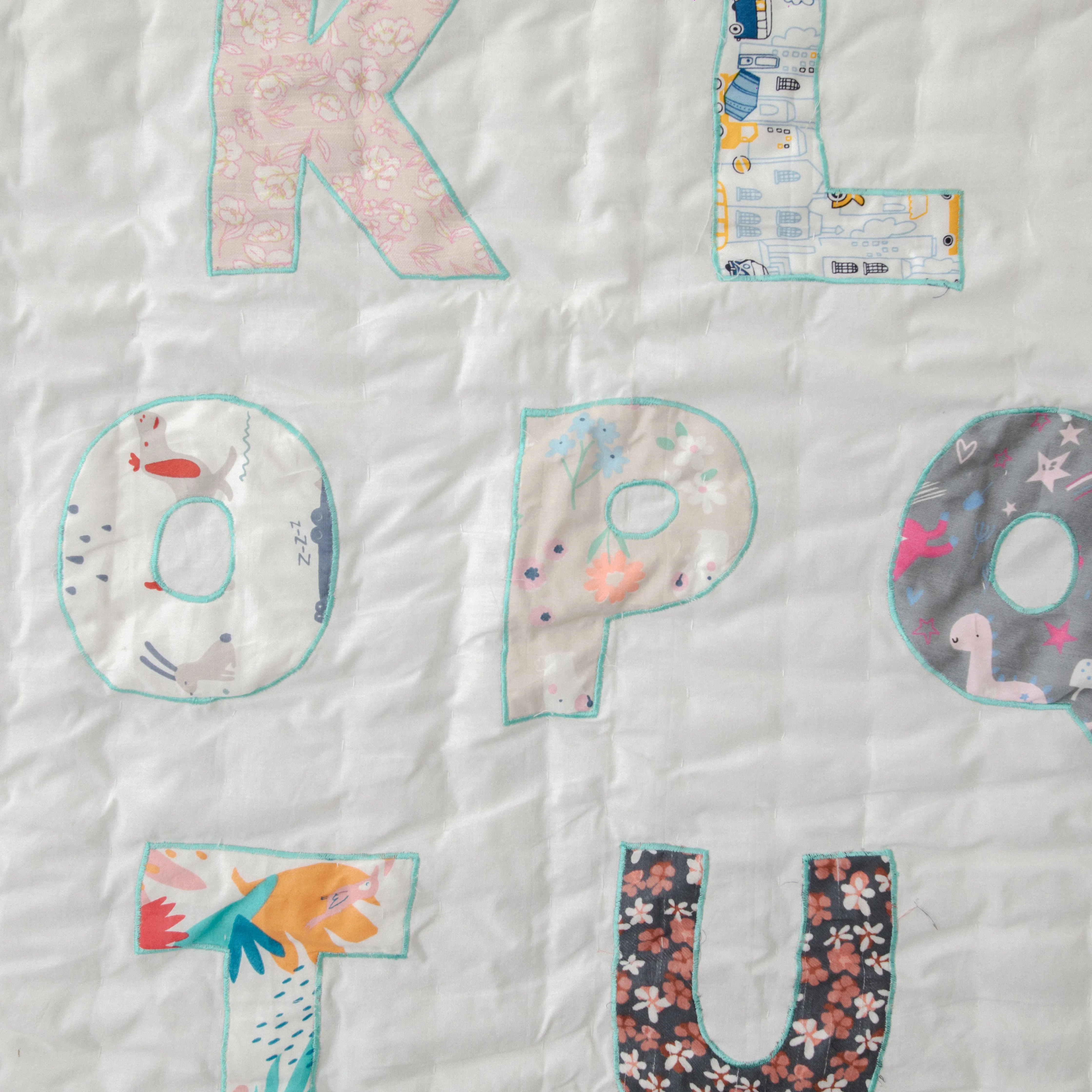 Captain Croc Alphabet Baby Quilt