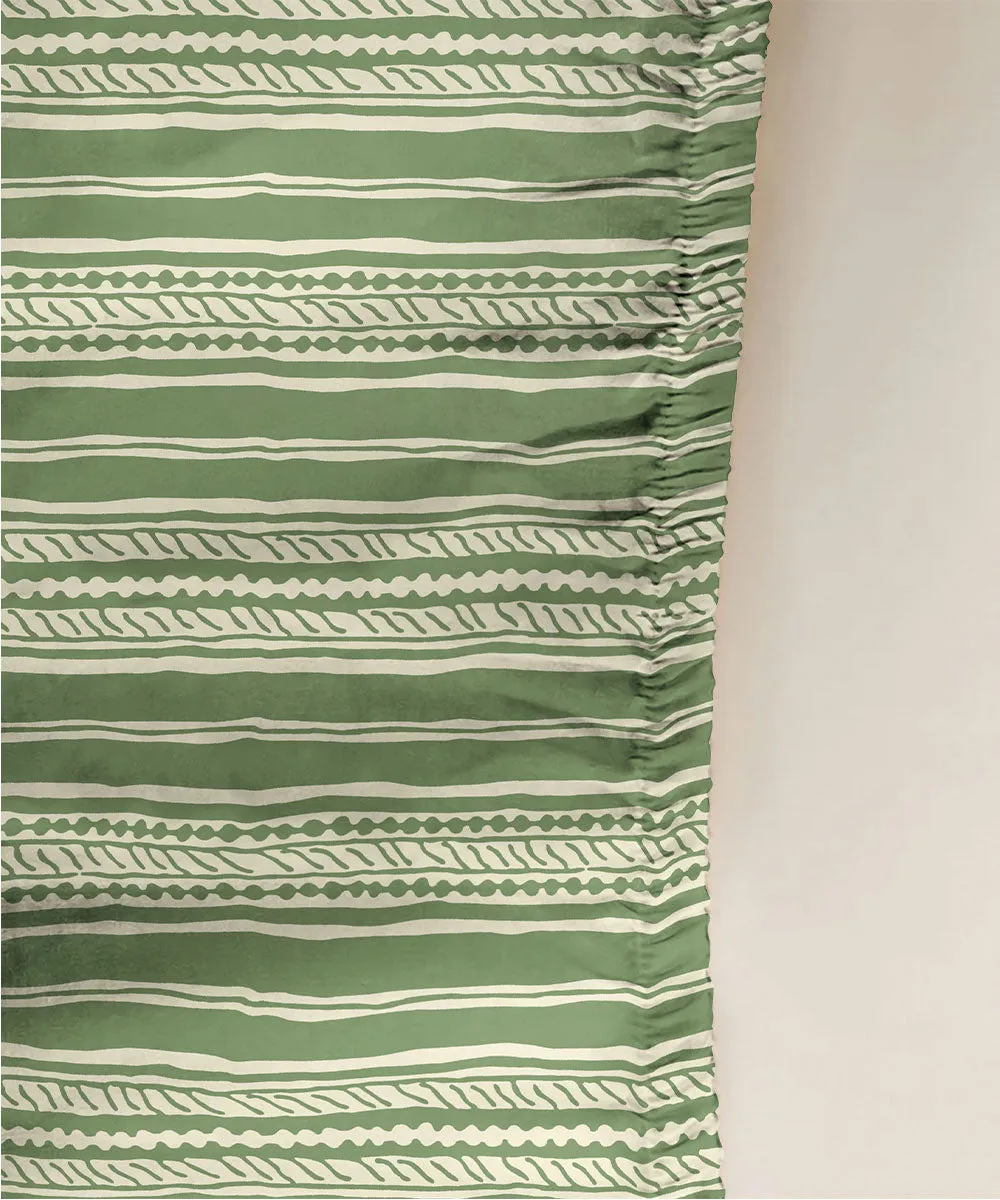 Carnation Ocean - Fitted Sheet