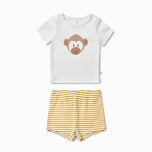 Monkey Summer Pajama Set