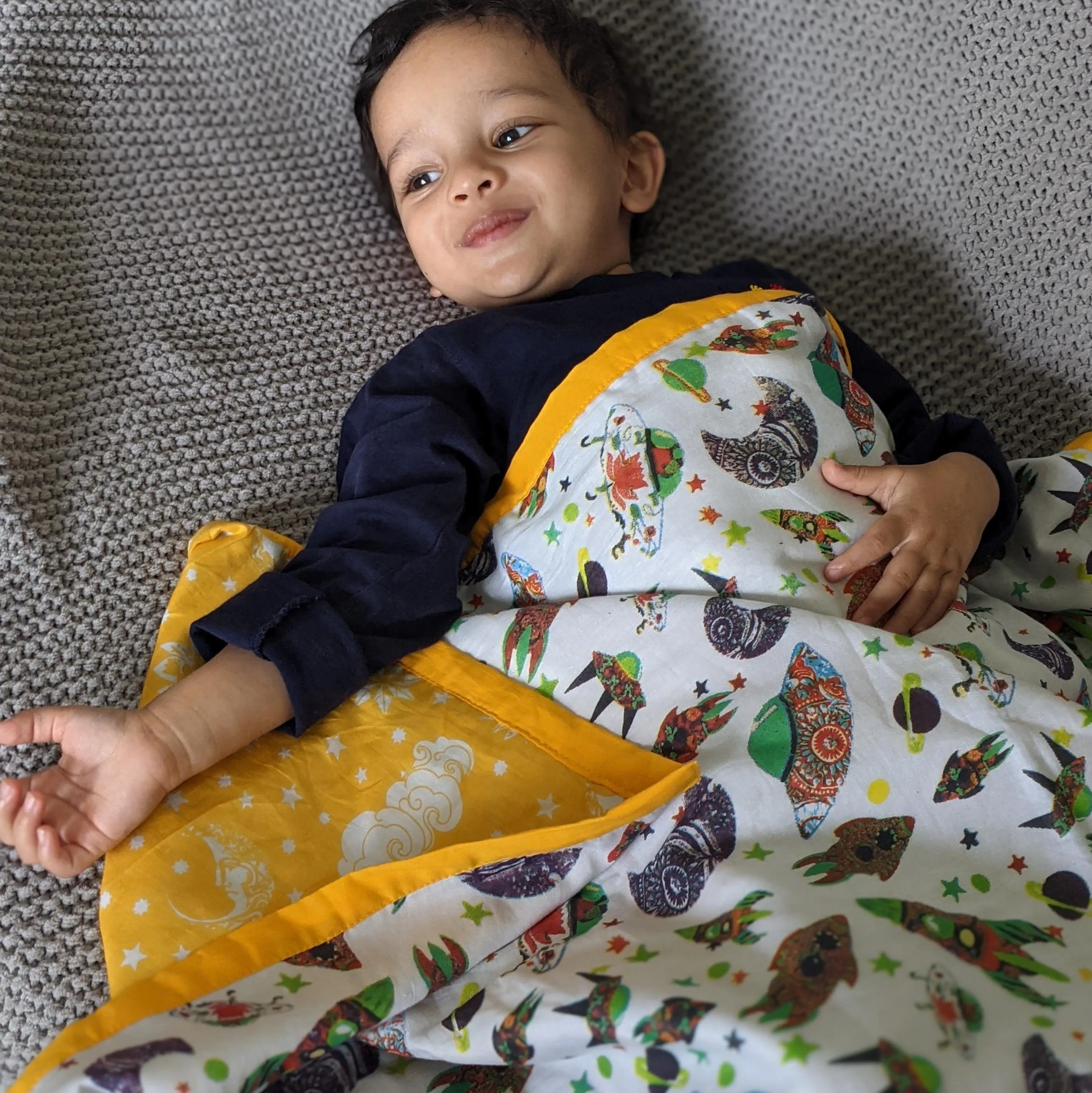 Muslin Blanket - Space Cadet - Junior