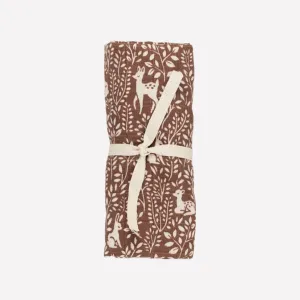 Muslin Cloth- Woodland Print
