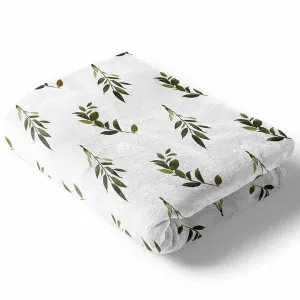 Olive Leaf Blanket