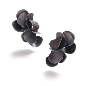 Oxidized Spring Earrings