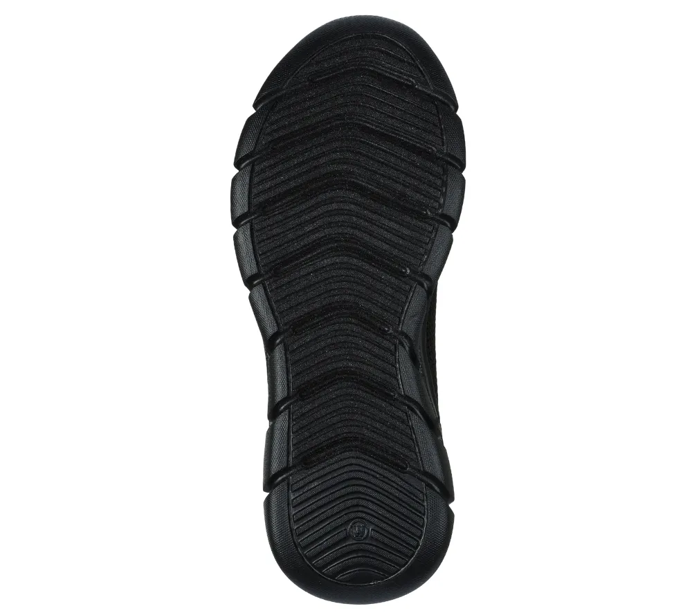 Pantofi sport, dama, SKECHERS BOB'S FLEX VISIONARY ESSENCE, 117346-B negru, textil