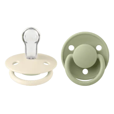 Sage & Ivory Silicone - Bibs de Lux (0-36m)