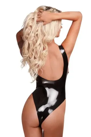Saxenfelt Latex Body Suit - Black Medium