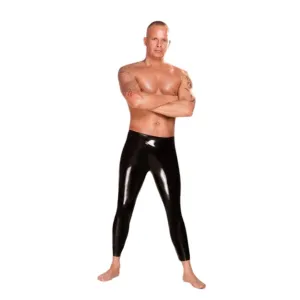Saxenfelt Latex Leggings - Black Small