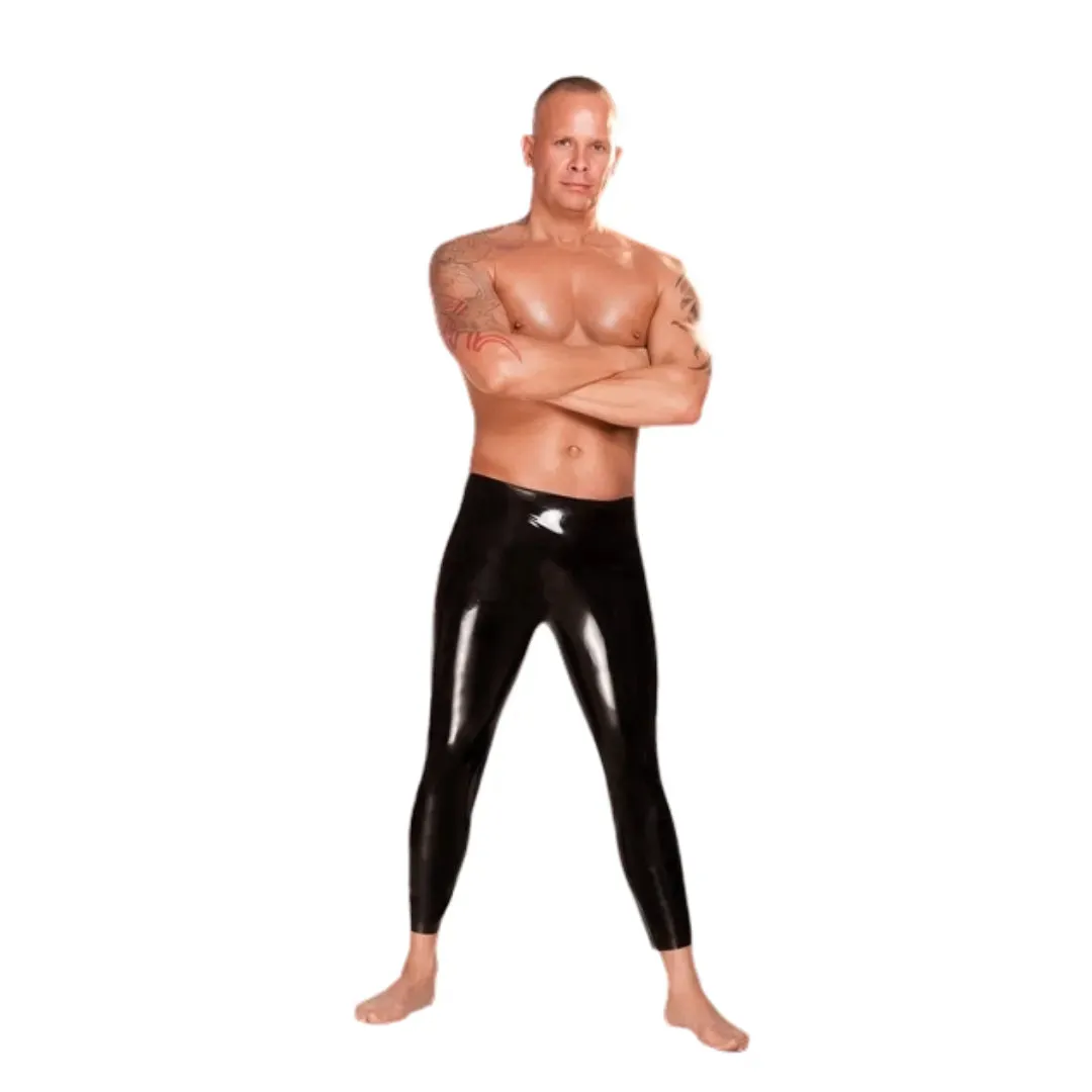 Saxenfelt Latex Leggings - Black Small