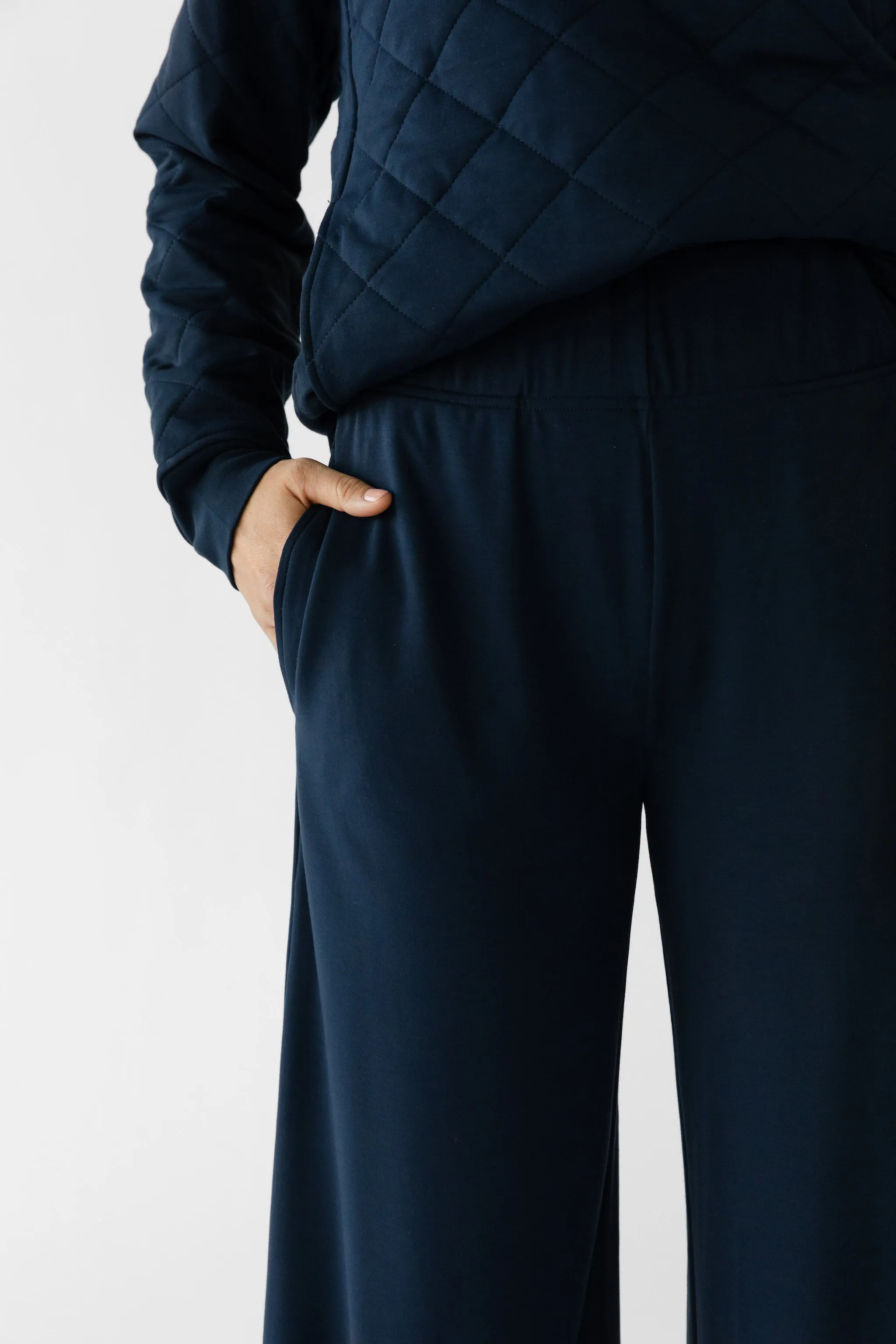 Women's Brushed Bamboo Wide Leg Pull On Pant TALL